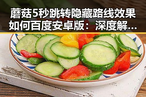 蘑菇5秒跳转隐藏路线效果如何百度安卓版：深度解析与实测体验