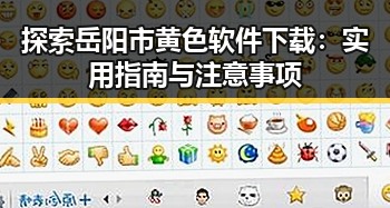 探索岳阳市黄色软件下载：实用指南与注意事项