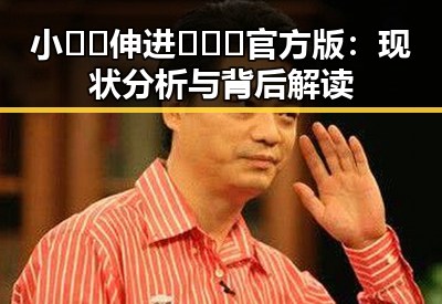 小🐔🐔伸进🈲🔞🔞官方版:现状分析与背后解读