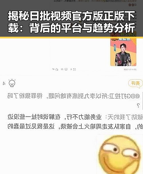 揭秘日批视频官方版正版下载：背后的平台与趋势分析
