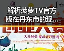 解析菠萝TV官方版在丹东市的现状与发展