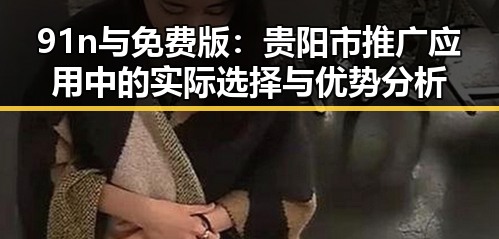 91n与免费版:贵阳市推广应用中的实际选择与优势分析