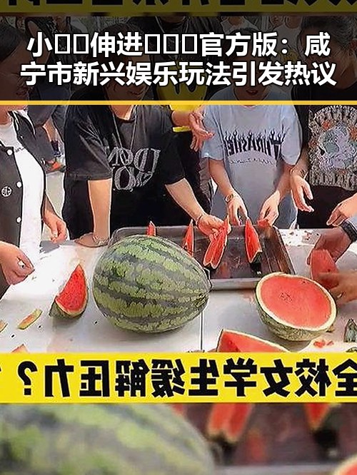 小🐔🐔伸进🈲🔞🔞官方版:咸宁市新兴娱乐玩法引发热议