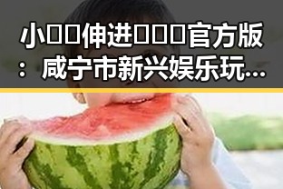 小🐔🐔伸进🈲🔞🔞官方版:咸宁市新兴娱乐玩法引发热议