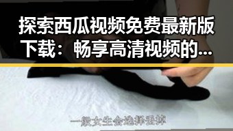 探索西瓜视频免费最新版下载：畅享高清视频的便捷体验