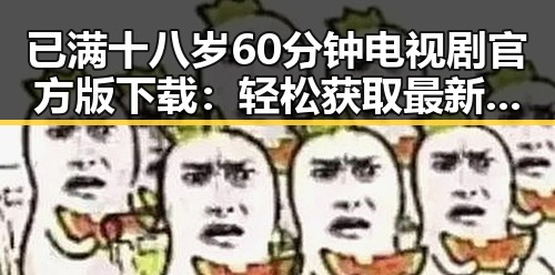 已满十八岁60分钟电视剧官方版下载：轻松获取最新剧情资源
