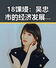 18馃埐：吴忠市的经济发展与未来机遇