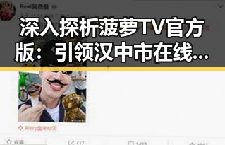 深入探析菠萝TV官方版：引领汉中市在线视频新潮流