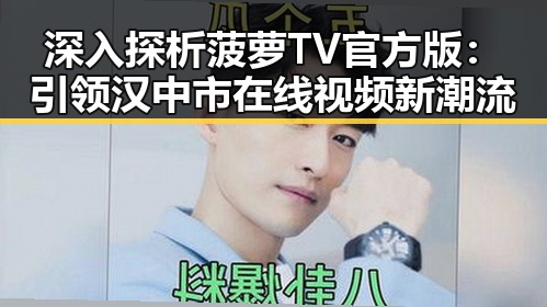深入探析菠萝TV官方版:引领汉中市在线视频新潮流