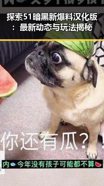 探索51暗黑新爆料汉化版:最新动态与玩法揭秘