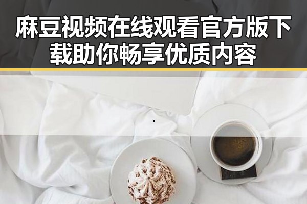 麻豆视频在线观看官方版下载助你畅享优质内容