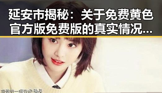 延安市揭秘：关于免费黄色官方版免费版的真实情况与分析