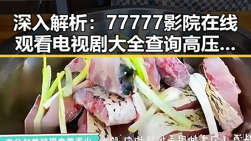 深入解析：77777影院在线观看电视剧大全查询高压官方版的现象背后