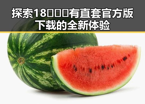 探索18❌❌❌有直套官方版下载的全新体验