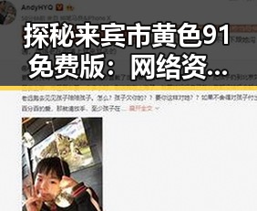 探秘来宾市黄色91免费版：网络资源的现状与影响