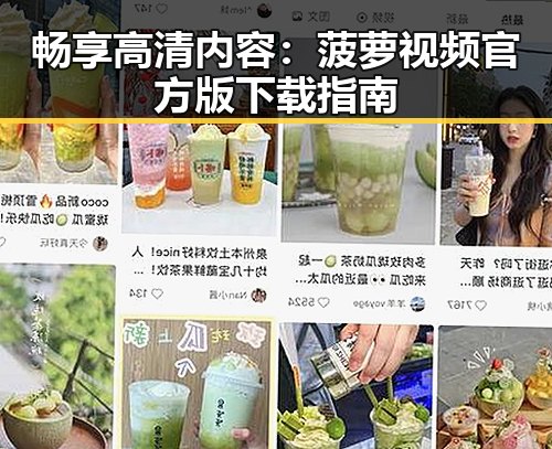 畅享高清内容：菠萝视频官方版下载指南