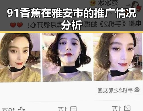 91香蕉在雅安市的推广情况分析
