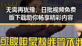 无需再犹豫，日批视频免费版下载助你畅享精彩内容