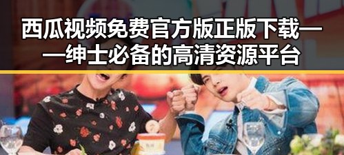 西瓜视频免费官方版正版下载——绅士必备的高清资源平台