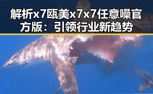解析x7瓯美x7x7任意噪官方版：引领行业新趋势