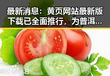 最新消息：黄页网站最新版下载已全面推行，为普洱市用户带来便利