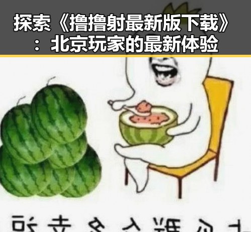 探索《撸撸射最新版下载》：北京玩家的最新体验