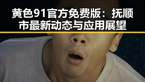 黄色91官方免费版：抚顺市最新动态与应用展望