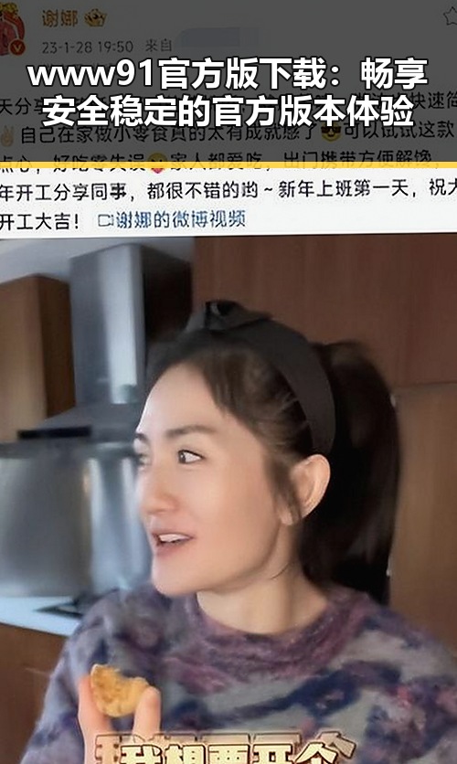 www91官方版下载：畅享安全稳定的官方版本体验