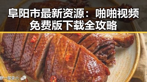 阜阳市最新资源：啪啪视频免费版下载全攻略