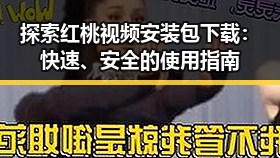 探索红桃视频安装包下载：快速、安全的使用指南