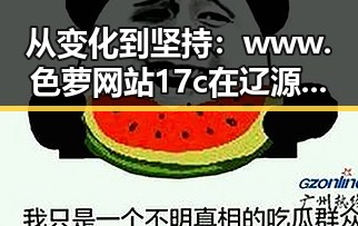 从变化到坚持：www.色 萝网站17c在辽源市的独特影响