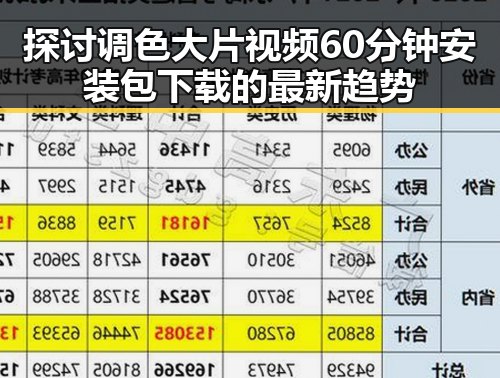 探讨调色大片视频60分钟安装包下载的最新趋势
