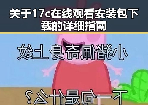 关于17c在线观看安装包下载的详细指南