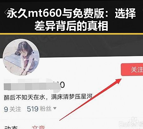 永久mt660与免费版：选择差异背后的真相