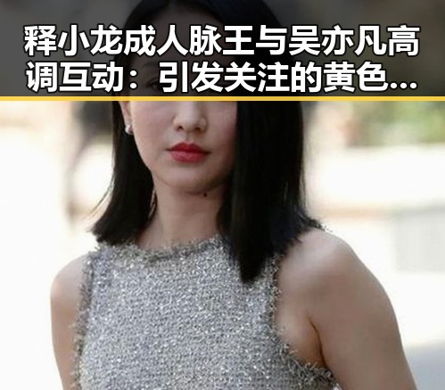 释小龙成人脉王与吴亦凡高调互动：引发关注的黄色91官方版