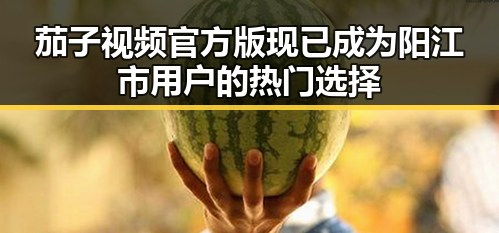 茄子视频官方版现已成为阳江市用户的热门选择