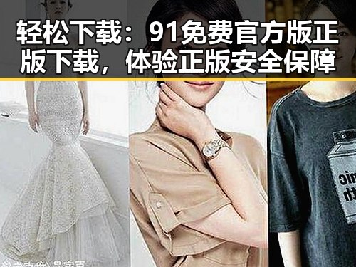 轻松下载：91免费官方版正版下载，体验正版安全保障
