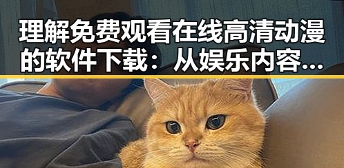 理解 免费观看在线高清动漫的软件下载：从娱乐内容到数字资源的差异