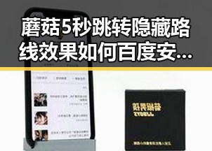 蘑菇5秒跳转隐藏路线效果如何百度安卓版解析