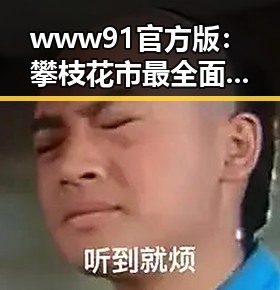 www91官方版:攀枝花市最全面的资讯平台之一