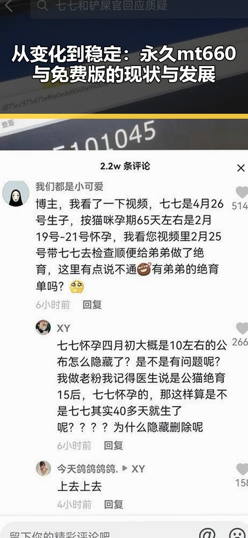 从变化到稳定：永久mt660与免费版的现状与发展