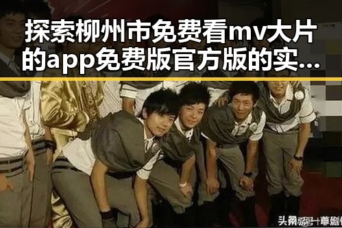 探索柳州市免费看mv大片的app免费版官方版的实用体验