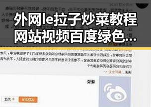 外网le拉子炒菜教程网站视频百度绿色版详解与最新动态