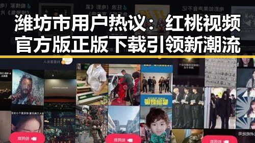 潍坊市用户热议:红桃视频官方版正版下载引领新潮流