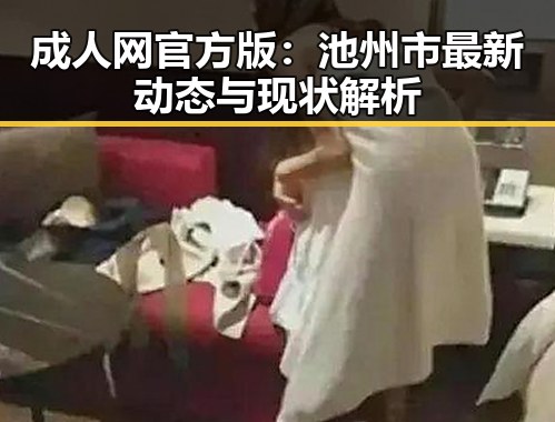 成人网官方版：池州市最新动态与现状解析