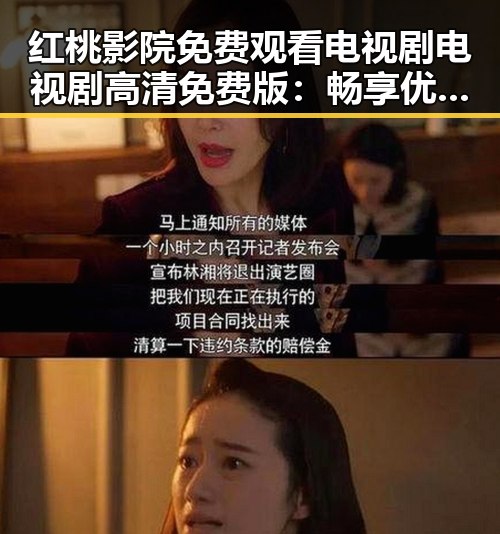 红桃影院免费观看电视剧电视剧高清免费版:畅享优质影视资源