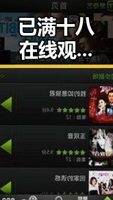 已满十八在线观看高清电视剧推荐最新版下载——娱乐与内容的反差体验