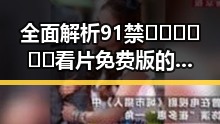 全面解析91禁🍆🍑🔞❌❌❌看片免费版的现状与发展