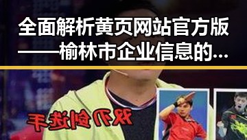 全面解析黄页网站官方版——榆林市企业信息的权威平台