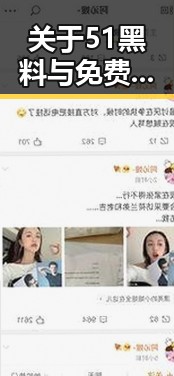 关于51黑料与免费版的深度解读